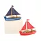 Mini-Segelboot-Modell 7cm 