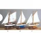 Bootsmodell Segeln in mehreren Farben 33cm