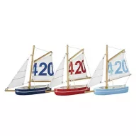 Schwimmendes Mini-Segelboot 