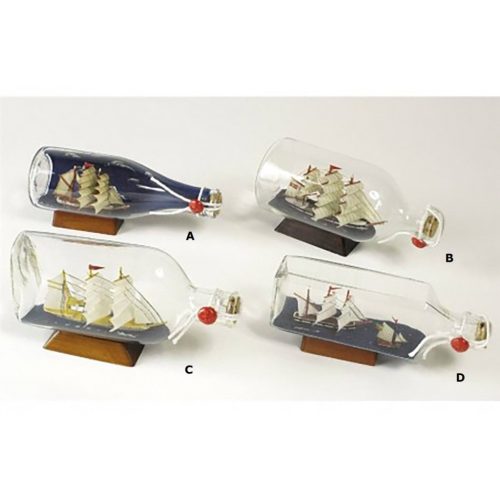 Boot in Flasche 20 cm 