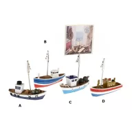 Fotoclip kleines Boot 8,5 cm 