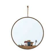 Spiegel mit Hafen 47cm 