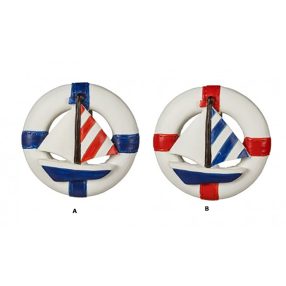 Rettungsring mit Segelkühlmagnet 