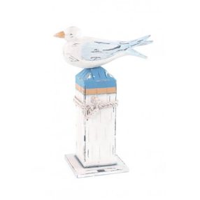 Möwe auf Pfahl 40,7cm 