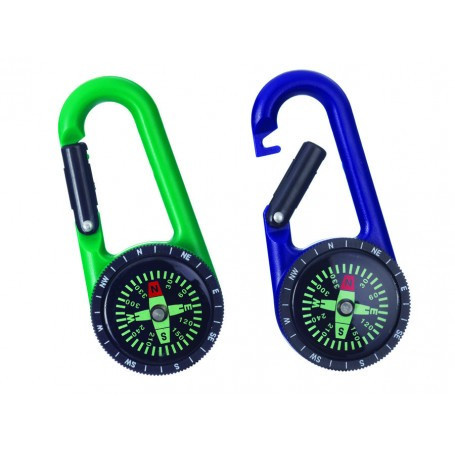 Schlüsselanhänger Kompass Karabiner 