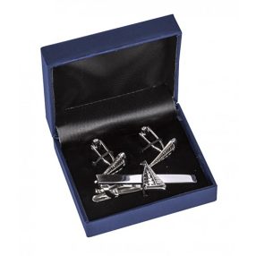 Manschettenknopf- und Krawattennadel-Set 