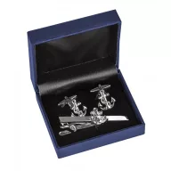 Manschettenknopf-Krawattennadel-Set 