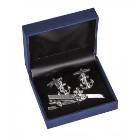 Manschettenknopf-Krawattennadel-Set 