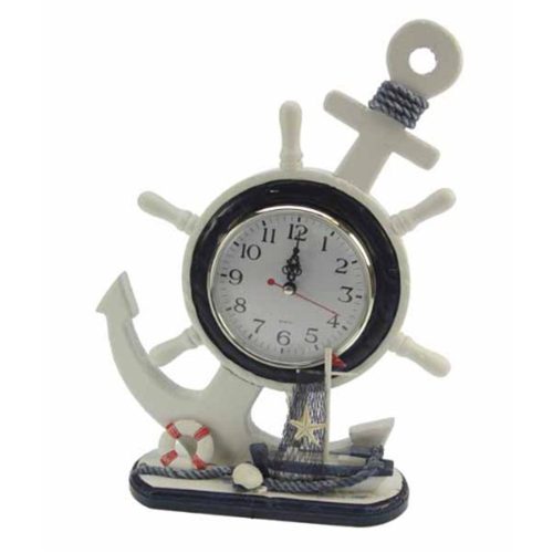 Bootssteuerung mit Uhr mit Anker 