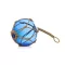 Blauer Glaskegel 31cm 