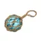 Glaskegel blau 18 cm 