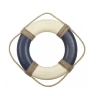 Rettungsring retro ( nur zu Dekorationszwecken ) blau 50cm 