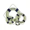 Rettungsring Dekor blau 20 cm