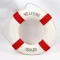 Rettungsring Dekoration rot 30 cm 