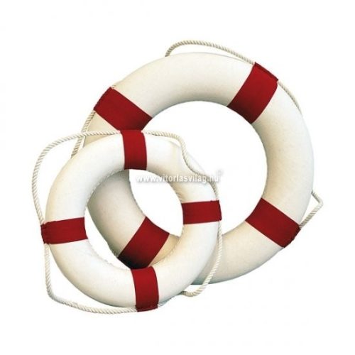 Rettungsring Dekor rot 35 cm 