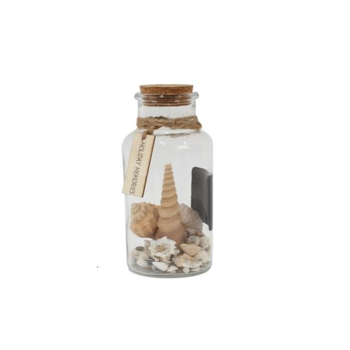Flasche für Urlaubserinnerungen 