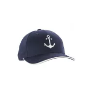 Baseballkappe mit Anker blau 