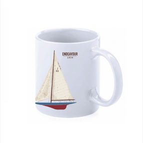 Endeavour Segelboot Becher 