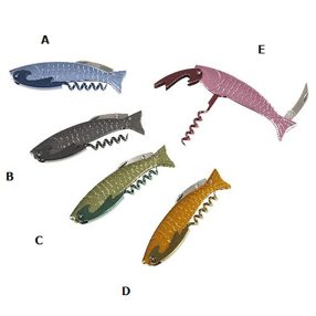Flaschenöffner in Fischform 