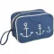 Kosmetiktasche mit Ankermuster 