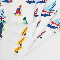 Textilserviette mit Segelmuster 