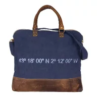 blaue Laptop-Tasche 