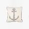 Kissen mit Ankermuster 