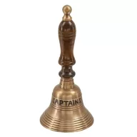 Kapitäns-Handglocke Messing 