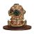 Tiefseetaucherhelm auf Holzsockel 20 cm 