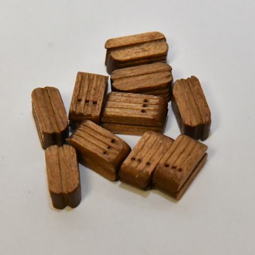 Flaschenzug drei in einer Reihe 10 mm 10 Stück 