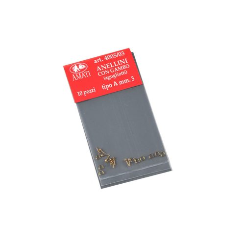 Kupfernagel mit Ring 3mm 10 Stück 