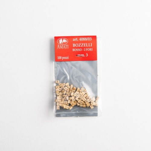 Flaschenzug zwei in einer Reihe 3 mm 10 Stück 