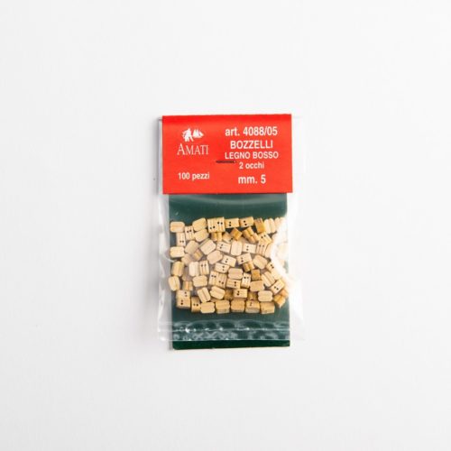 Flaschenzug zwei in einer Reihe 5 mm 10 Stück 