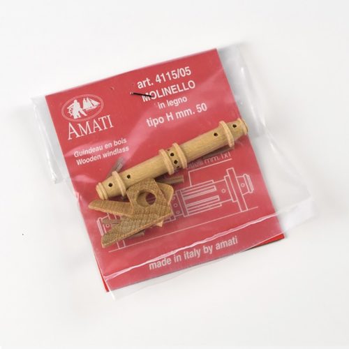 Ankerwinde aus Holz 50mm 1 Stück 