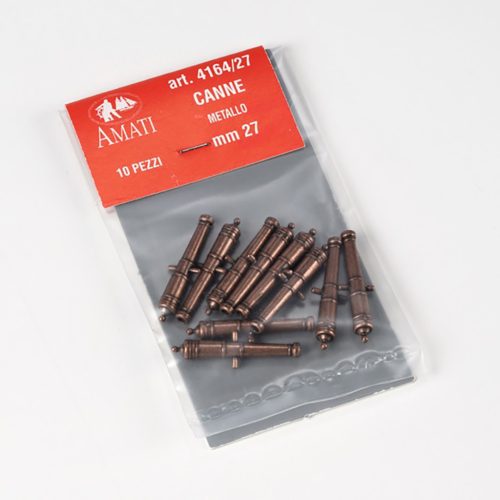 Metall Kanonenrohr 27mm 1 Stück 