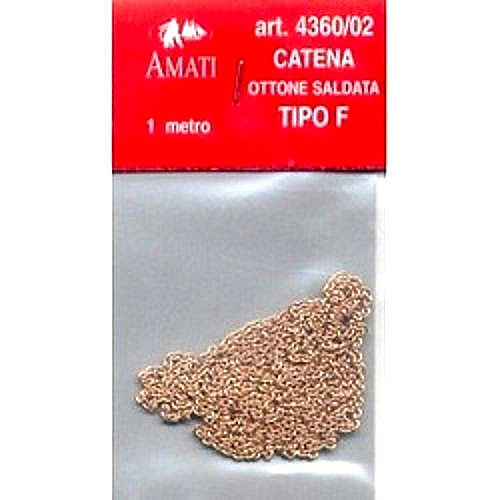 Kupferkette 1mm/1m 
