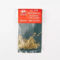 Ösenstift Kupfer 