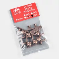 Metall Bootsruten doppelt 10 Stück 