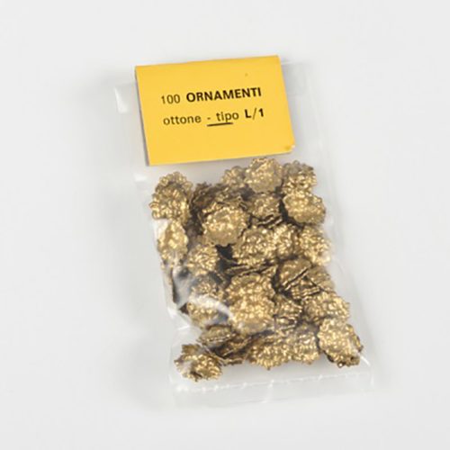 Löwenkopf Ornament Kupfer 10 Stück 