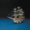 Scherenschnitt HMS Victory Modell 