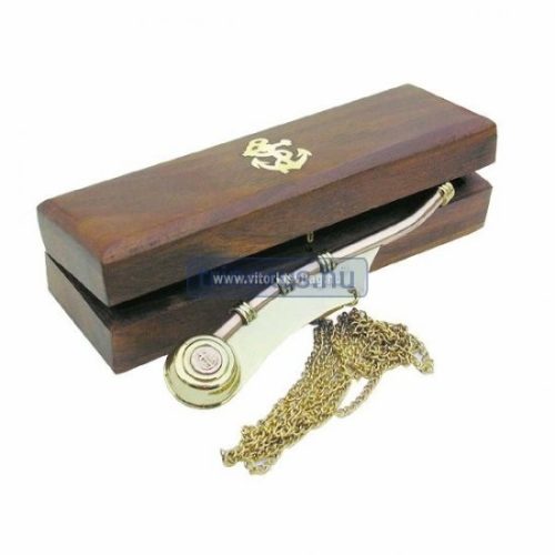Deckmaster-Pfeife in Messing-Geschenkbox 