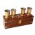 Set aus Holzkiste Rum Kelch 