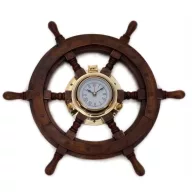 Lenkrad-Kabinenfenster mit Uhr 45 cm 