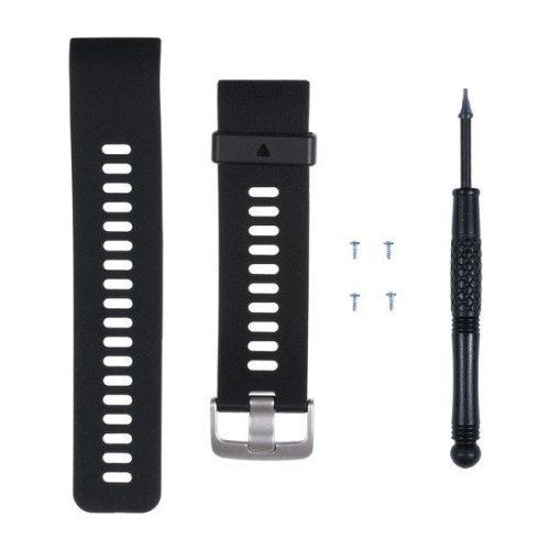 Uhrenarmband für Garmin Forerunner 35 Smartwatch schwarz