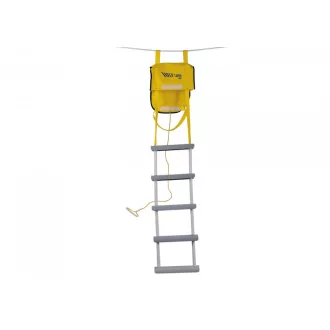Rettungs- und Sicherheitsstrickleiter, 5 Stufen, 145 cm