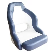 Bootssitz           blau / weiß