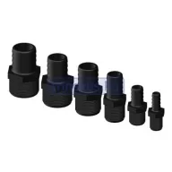 TD-Schlauchanschluss schwarz        25mm     1"
