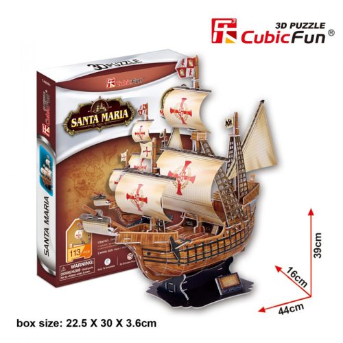 Santa Maria 3D-Rätsel 