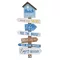 Wandtafel Strandregeln 83cm 