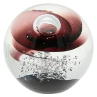 Kristall-Briefbeschwerer Wassertropfen im Sturm 8cm 